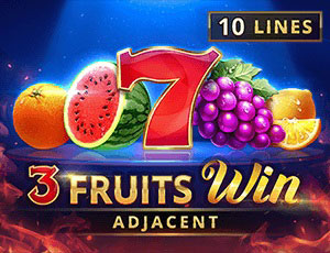 3 Fruits Win: 10 lines