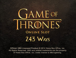 Game Of Thrones 243 Ways