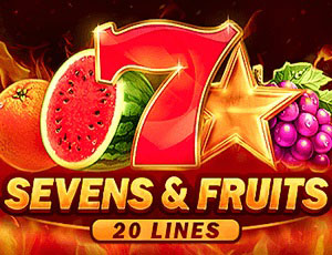 Sevens & Fruits: 20 lines